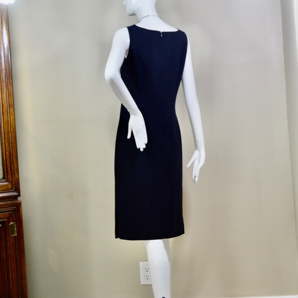 2 piece Escada Black Dress with Matching Coat  Made in Italy 🇮🇹 - Picture 11 of 14